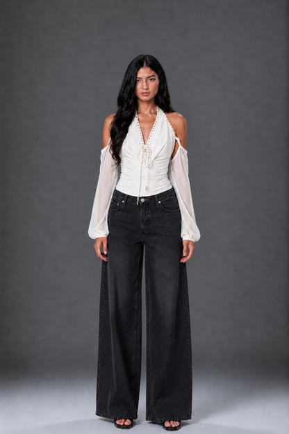 REBEL BODYSUIT (Ivory White)