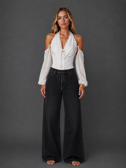 REBEL BODYSUIT (Ivory White)