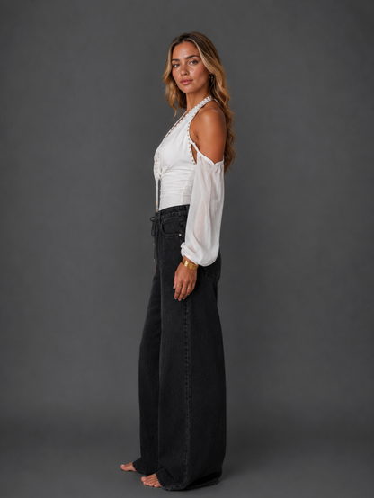 REBEL BODYSUIT (Ivory White)