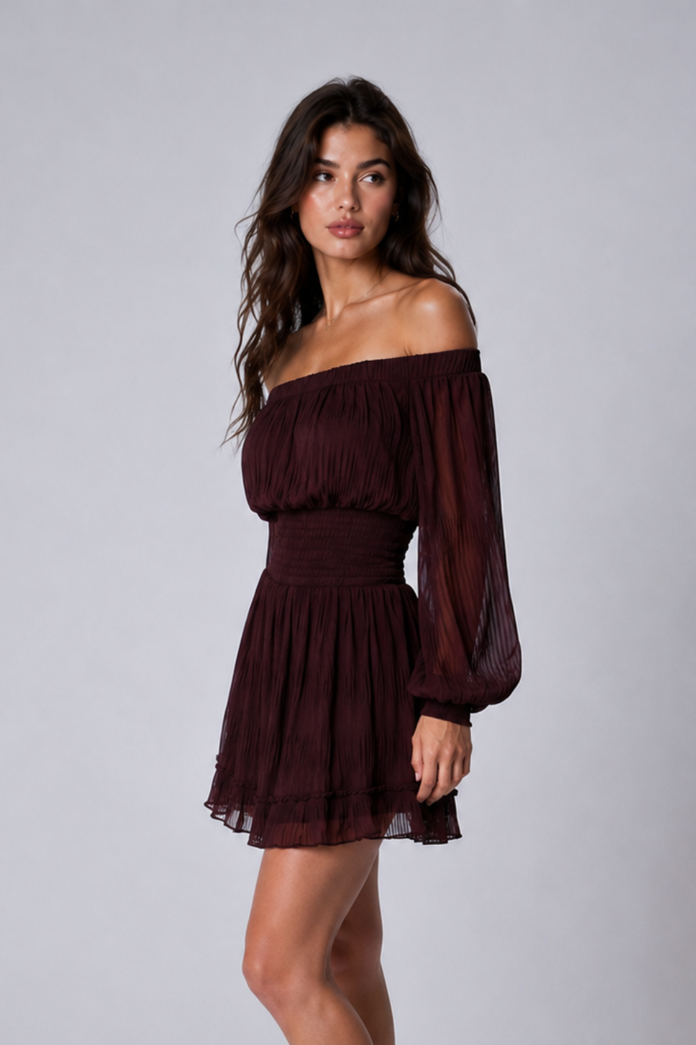 MUSE OFF-SHOULDER DRESS