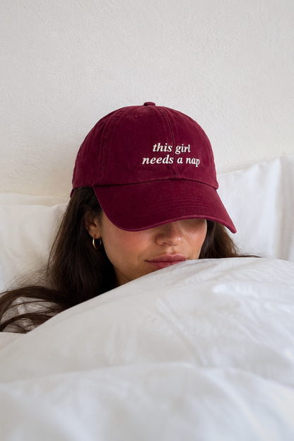 THIS GIRL NEEDS A NAP CAP
