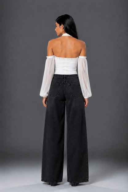 REBEL BODYSUIT (Ivory White)